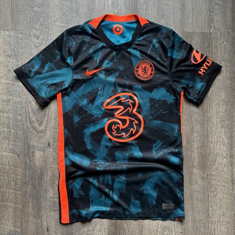 Chelsea FC 2021-2022 Stadium Third Shirt Nike Dri-FIT Men's Size S DB5894-468